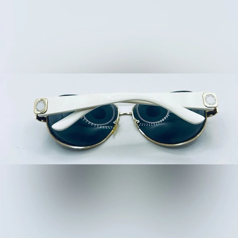 Marc By Marc Jacobs MMJ149 Gold White Pilot Sunglasses Frames Only